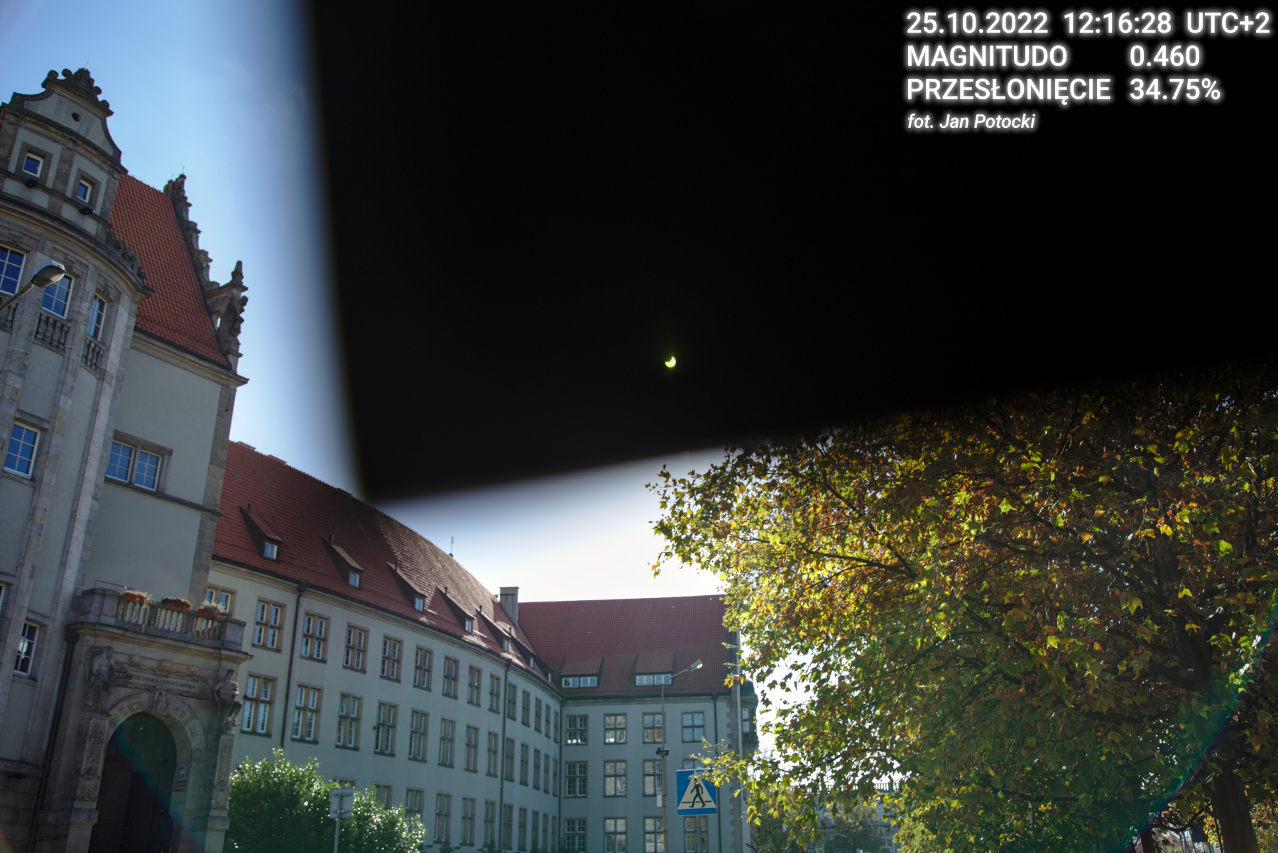 Partial Solar Eclipse 25.10.2022